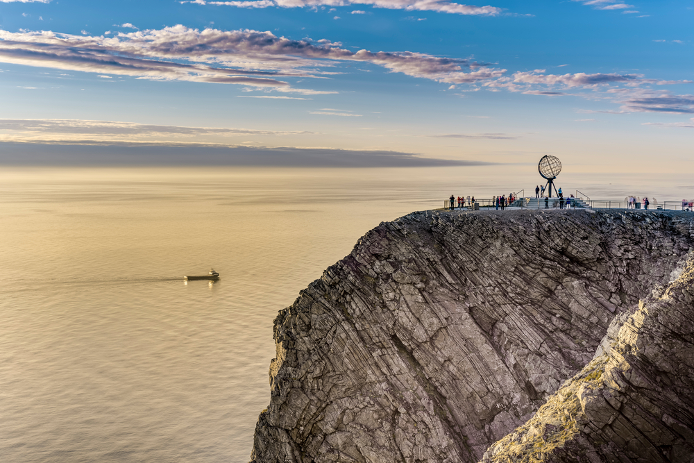 Mitternachtssonne am Nordkap – Aktiv-Reisen